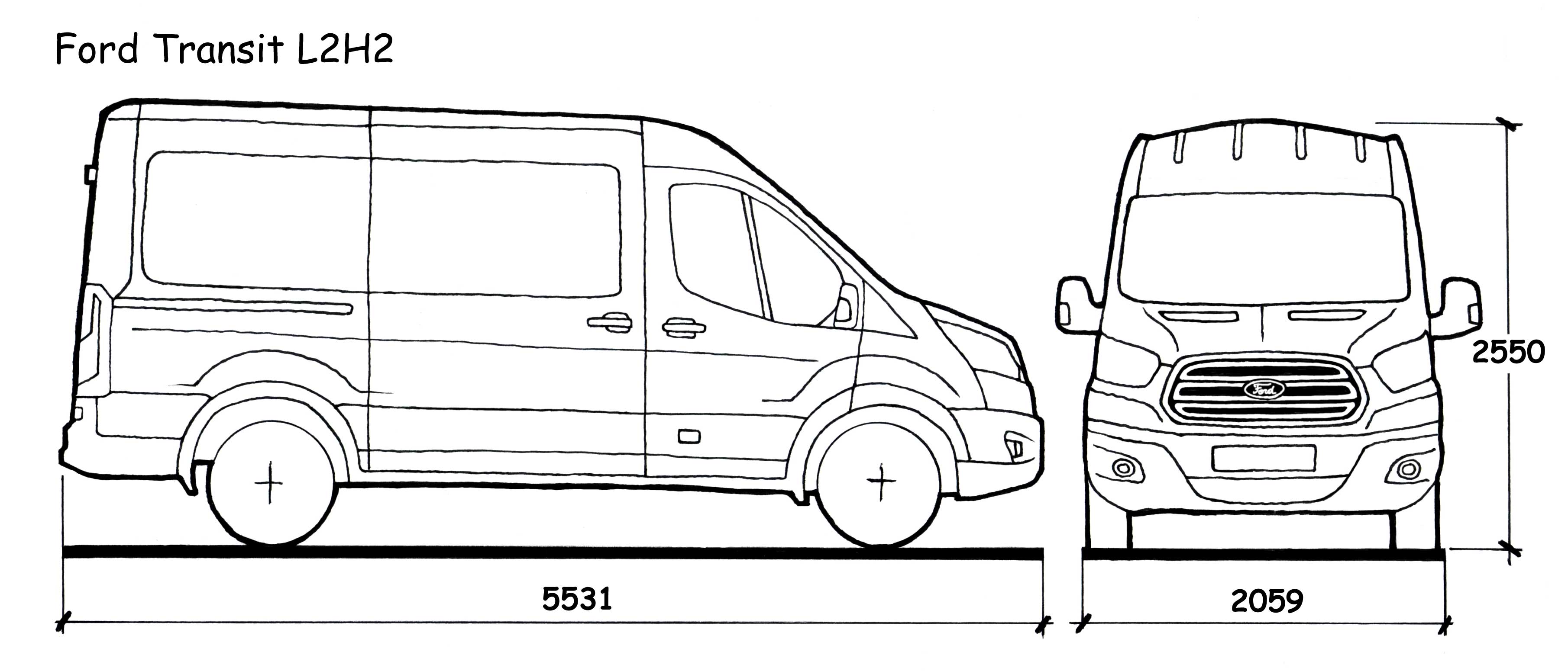 Ford Transit Dimensions Viro Gallerie