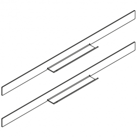 Ophangset (2 haken) voor Ladder