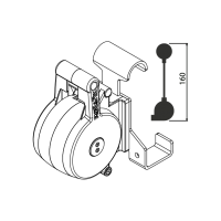 SUAR (Universeel spanband voor  Alu Rack)