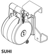 Boitier de sangle universelle-haut