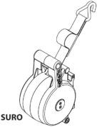 Boitier de sangle standard pour galerie Roll&Fix
