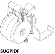 Boitier de sangle pour galerie GPIDF origine Renault